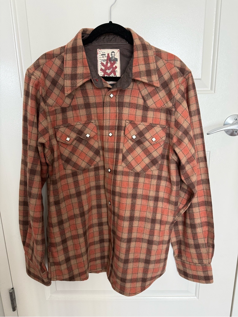 Men’s Western Style Flannel Shirt